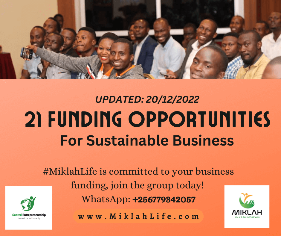 Funding for sustainable businesses