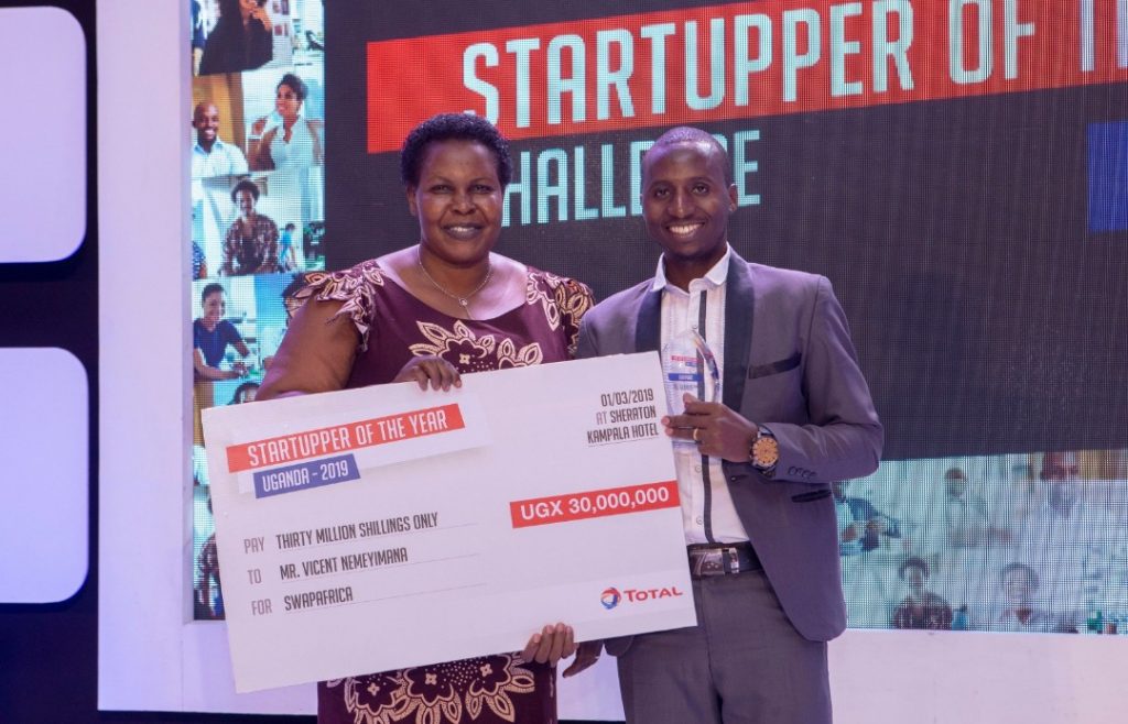 Success with total startupper of the year