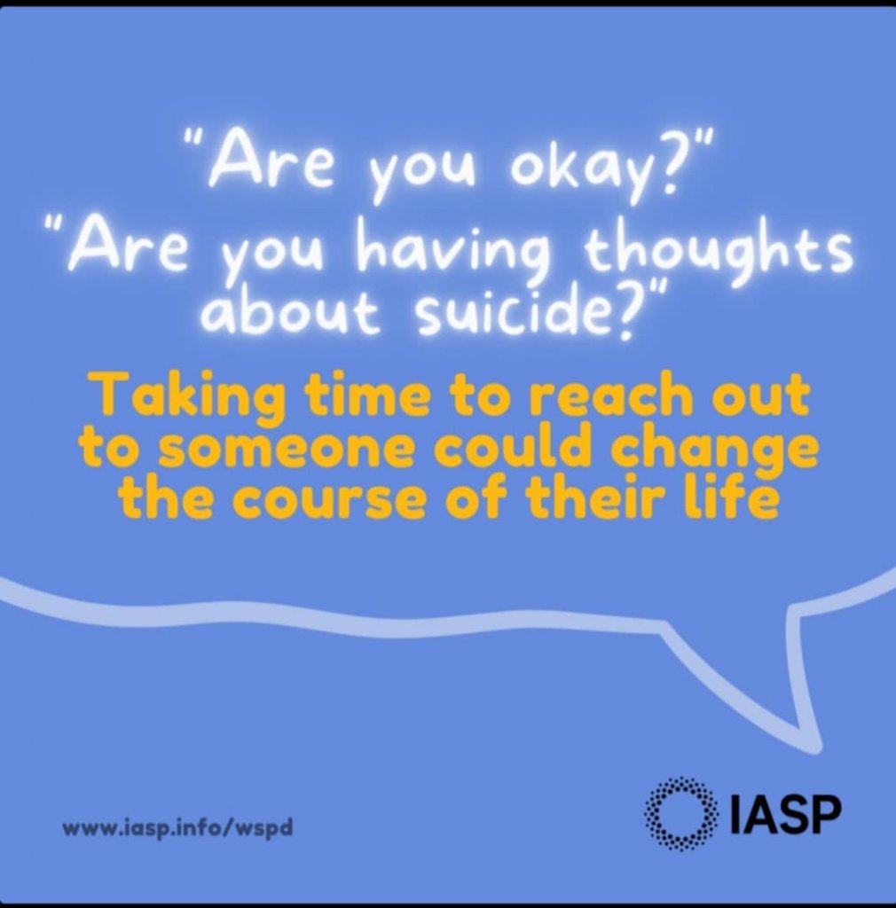Does someone you know have suicide signs?