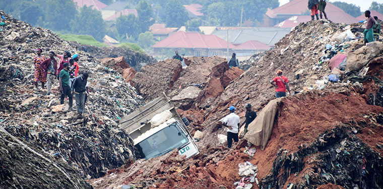 Kitezi landslides