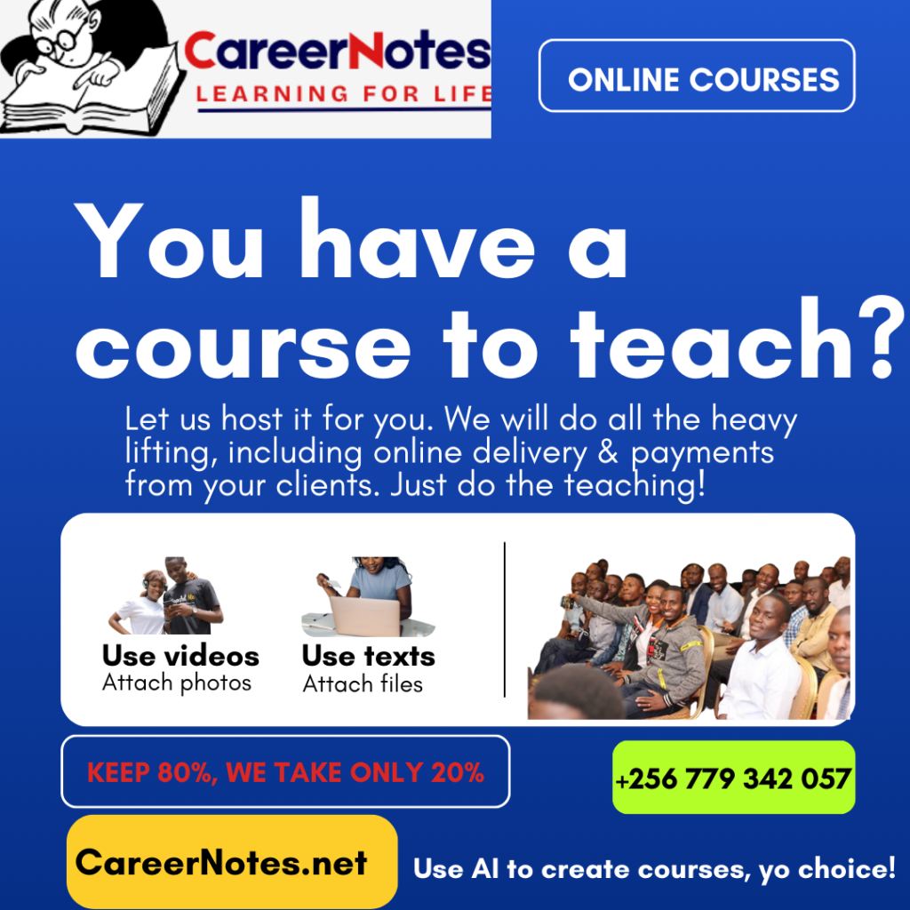 CareerNotes-Instructors