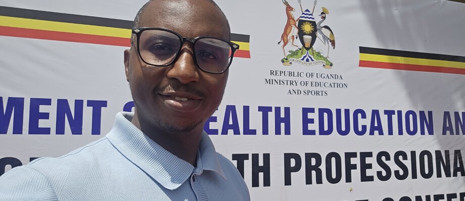 Vicent at National health professionals education conference
